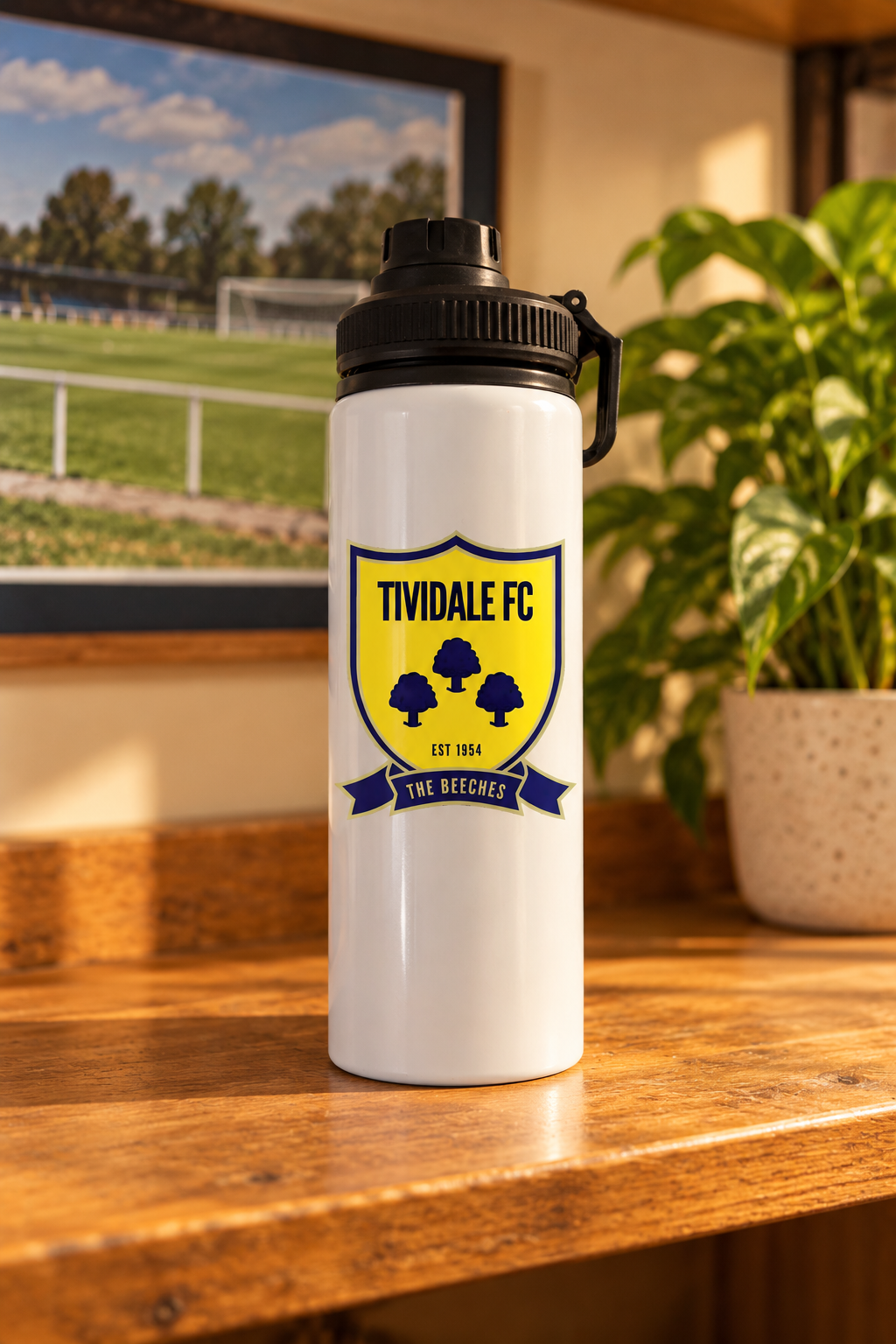 Tividale FC - Water Bottle - Black