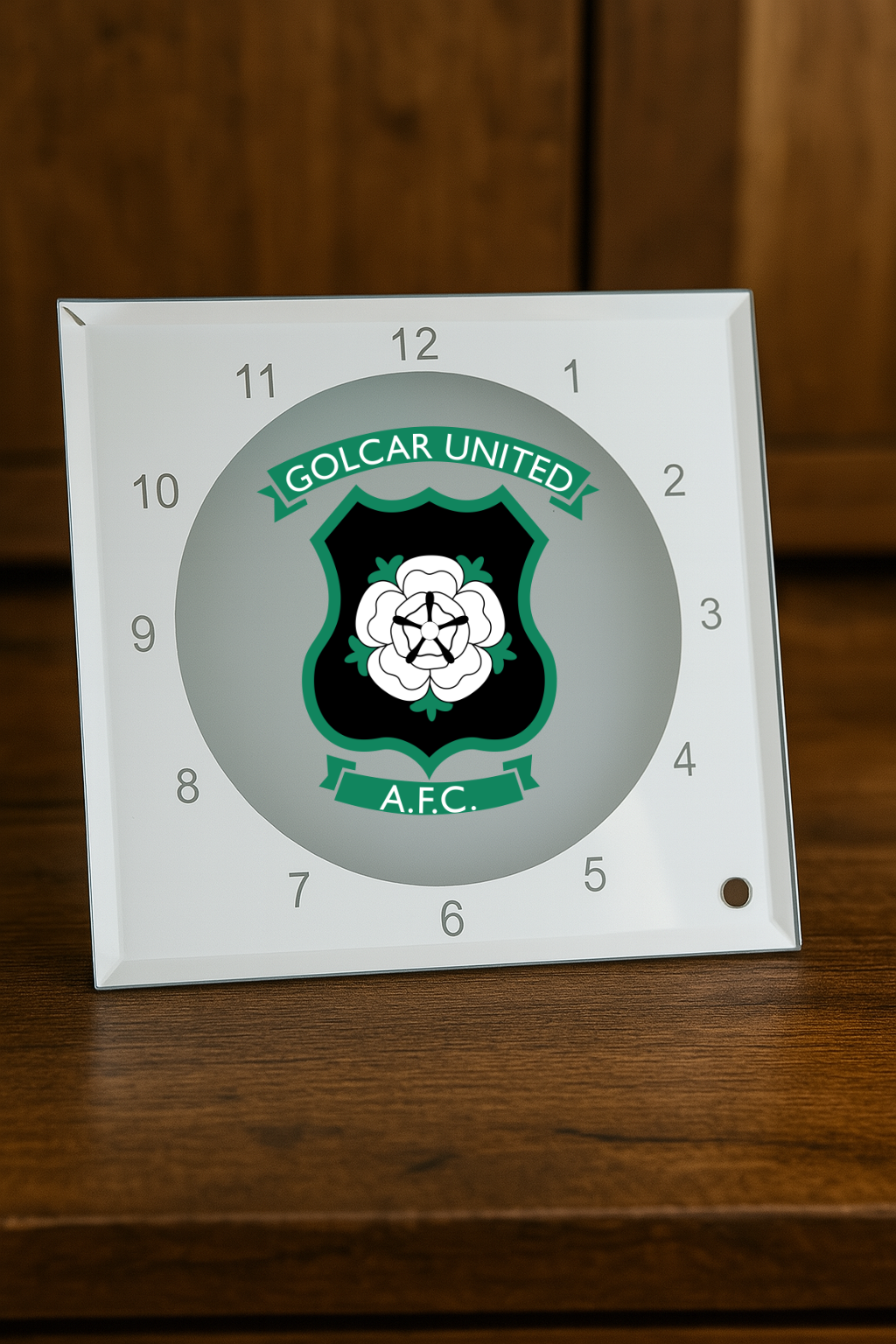 Golcar United FC - Glass Clock