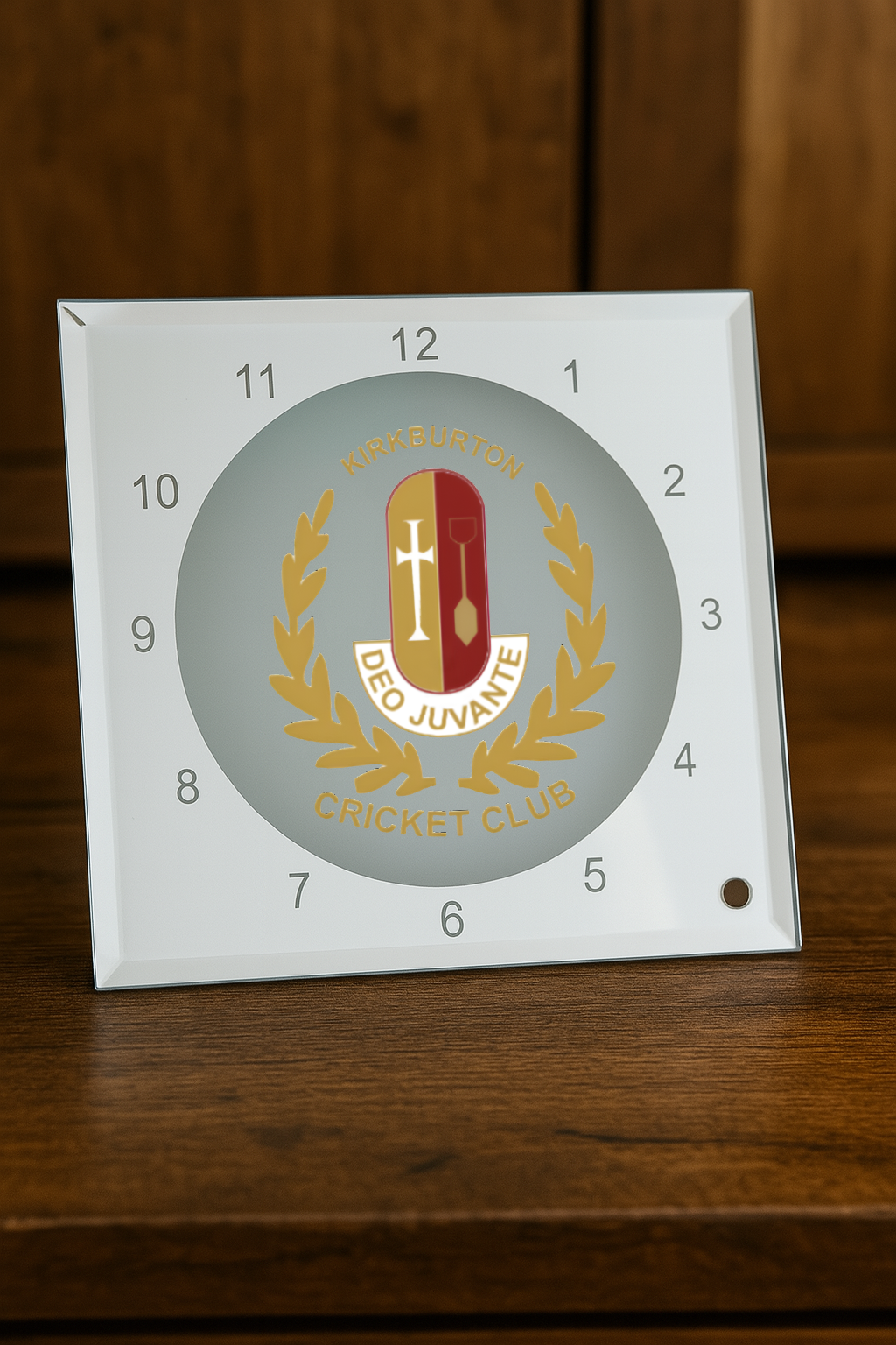 Kirkburton Cricket Club - Glass Clock