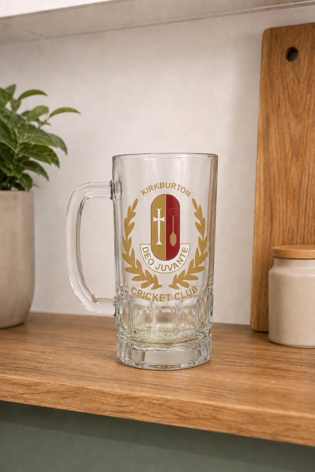 Kirkburton Cricket Club - Pint Glass Beer Stein