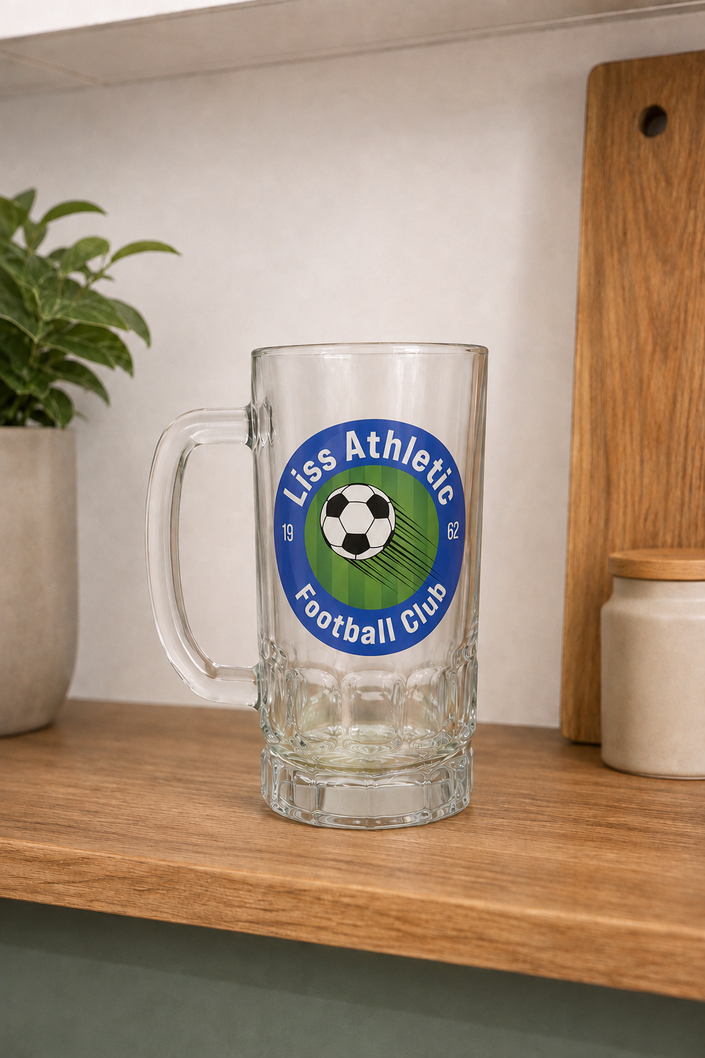 Liss Athletic FC - Pint Glass Beer Stein