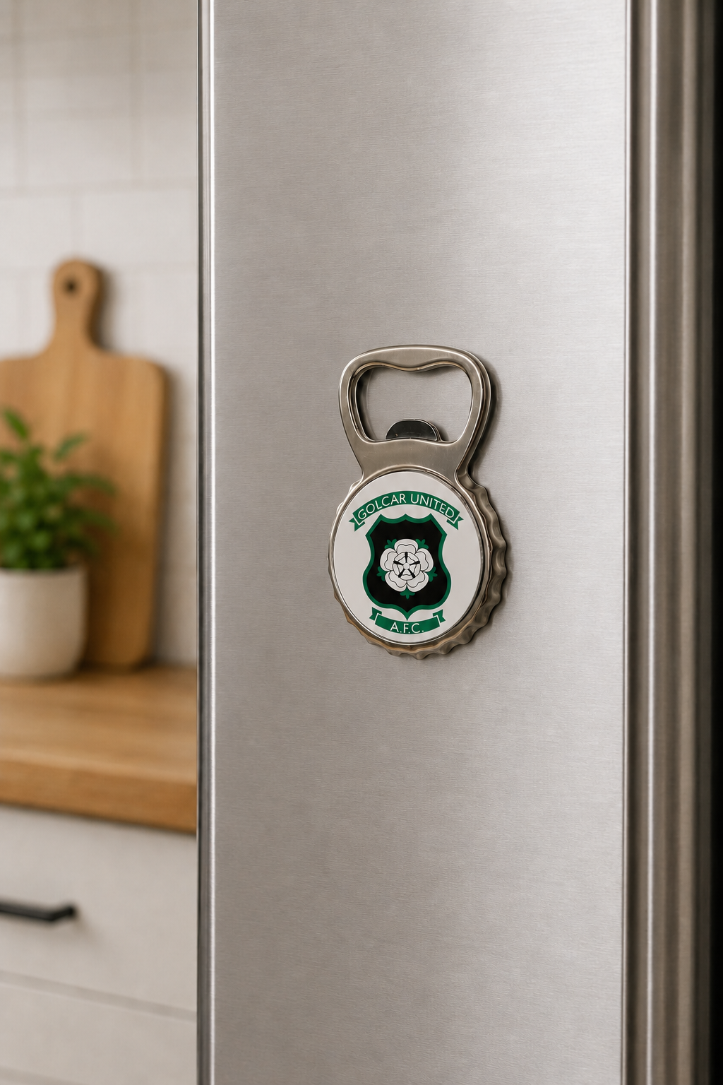 Golcar United AFC - Magnetic Fridge Bottle Opener