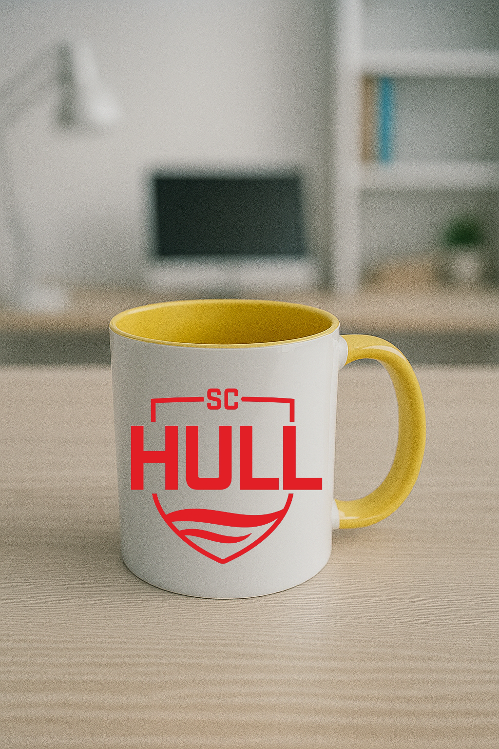 Sporting Club Hull - Yellow Coloured Mug
