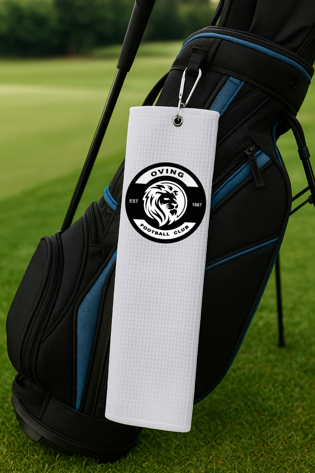 Oving FC - Waffle Golf Towel
