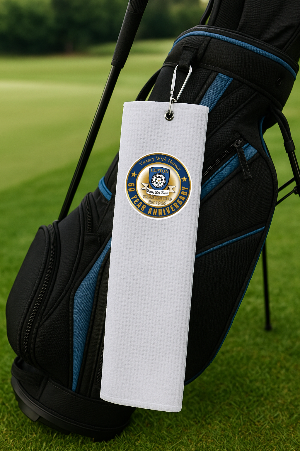 Lepton Highlanders FC, JFC, CC & SC Special Edition - Waffle Golf Towel