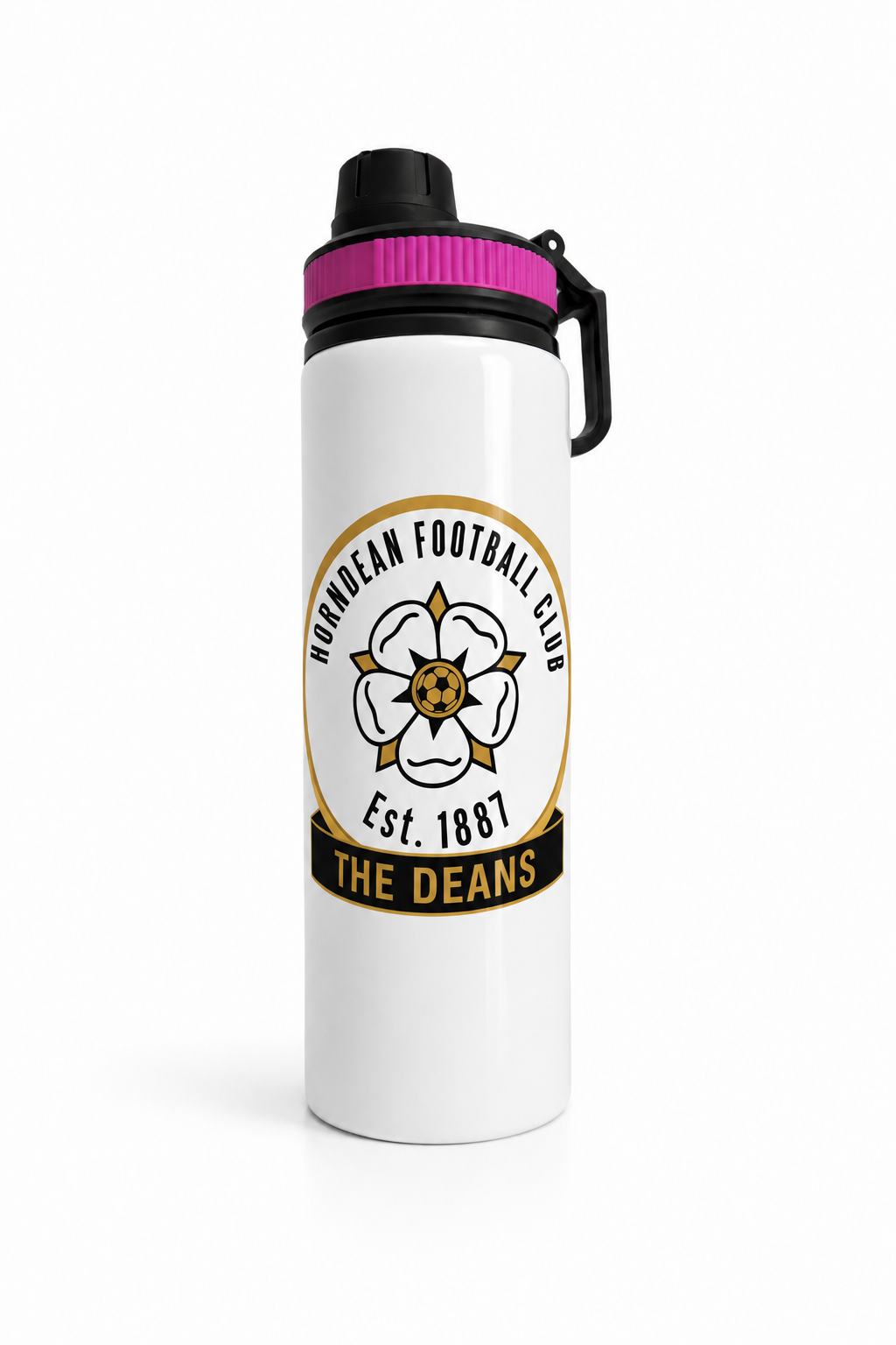 Horndean FC - Water Bottle - Pink
