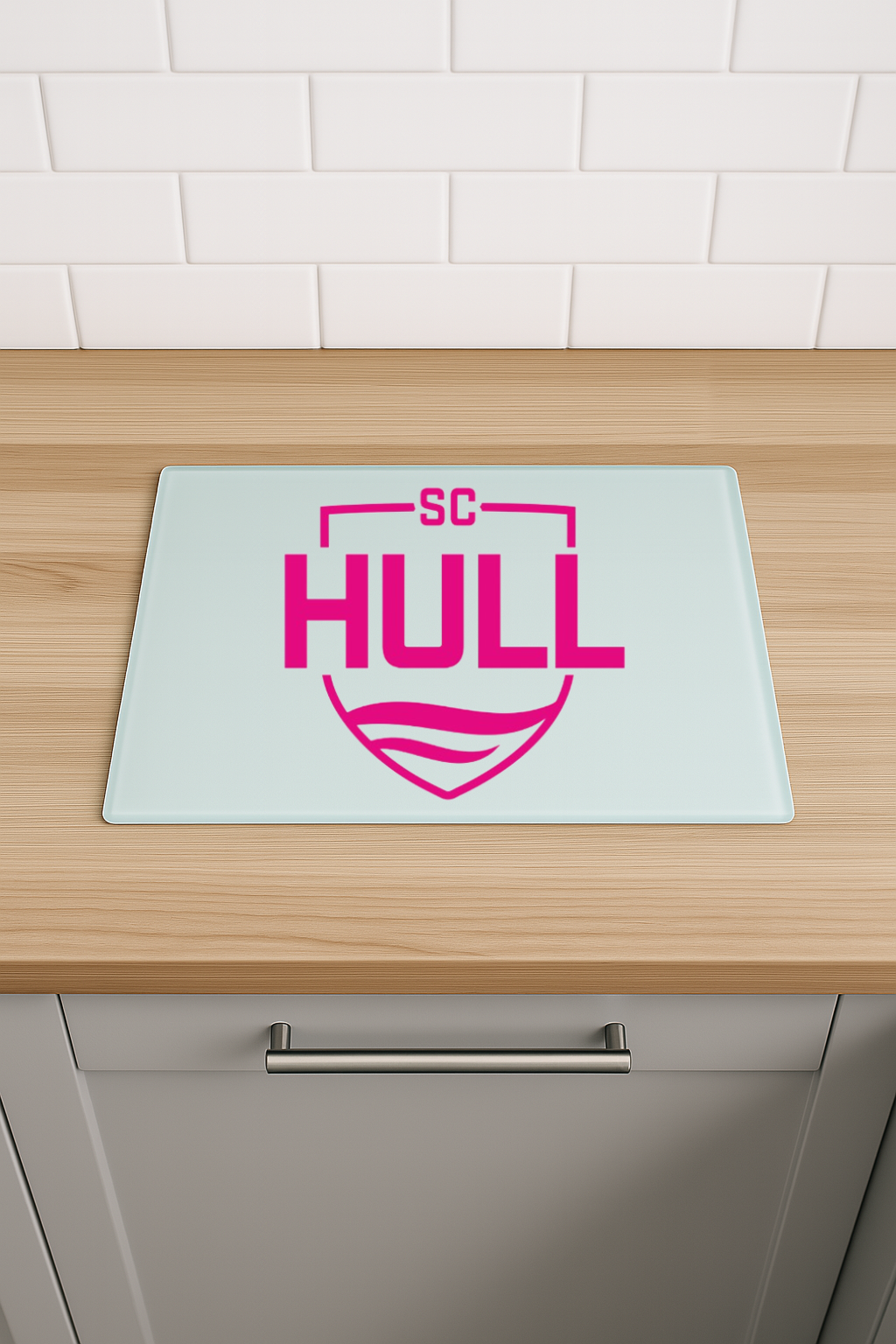 Sporting Club Hull - Chinchilla Glass Chopping Board