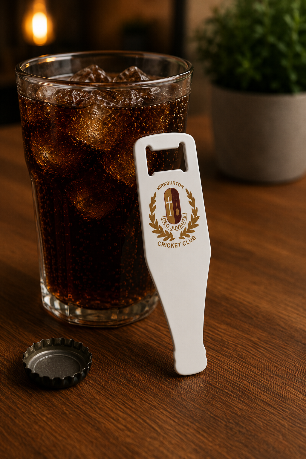 Kirkburton Cricket Club - Wine Shaped Bottle Opener