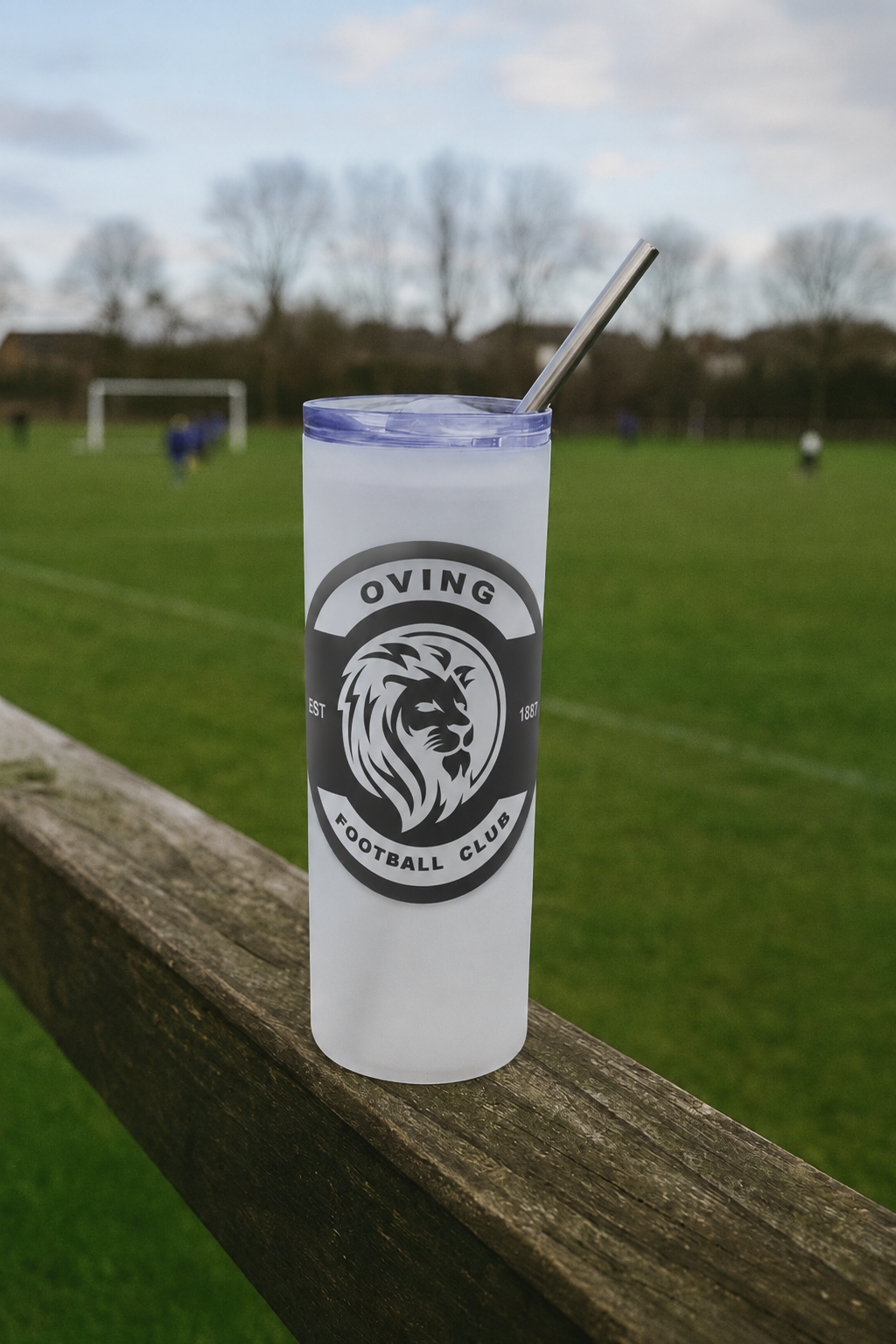 Oving FC - Clear Frosted Glass Jar