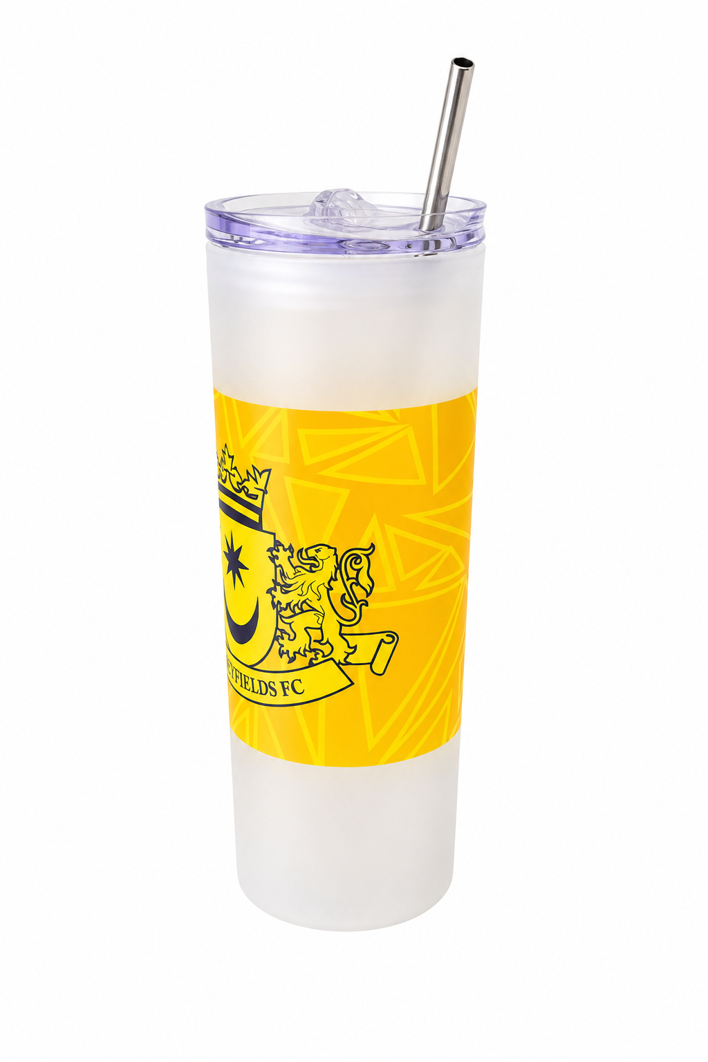 Moneyfields FC - Clear Frosted Glass Jar