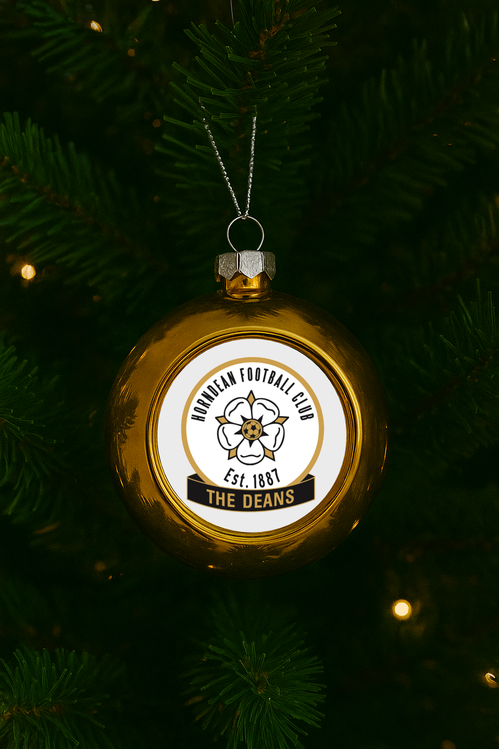 Horndean FC Xmas Baubles - Box of 3