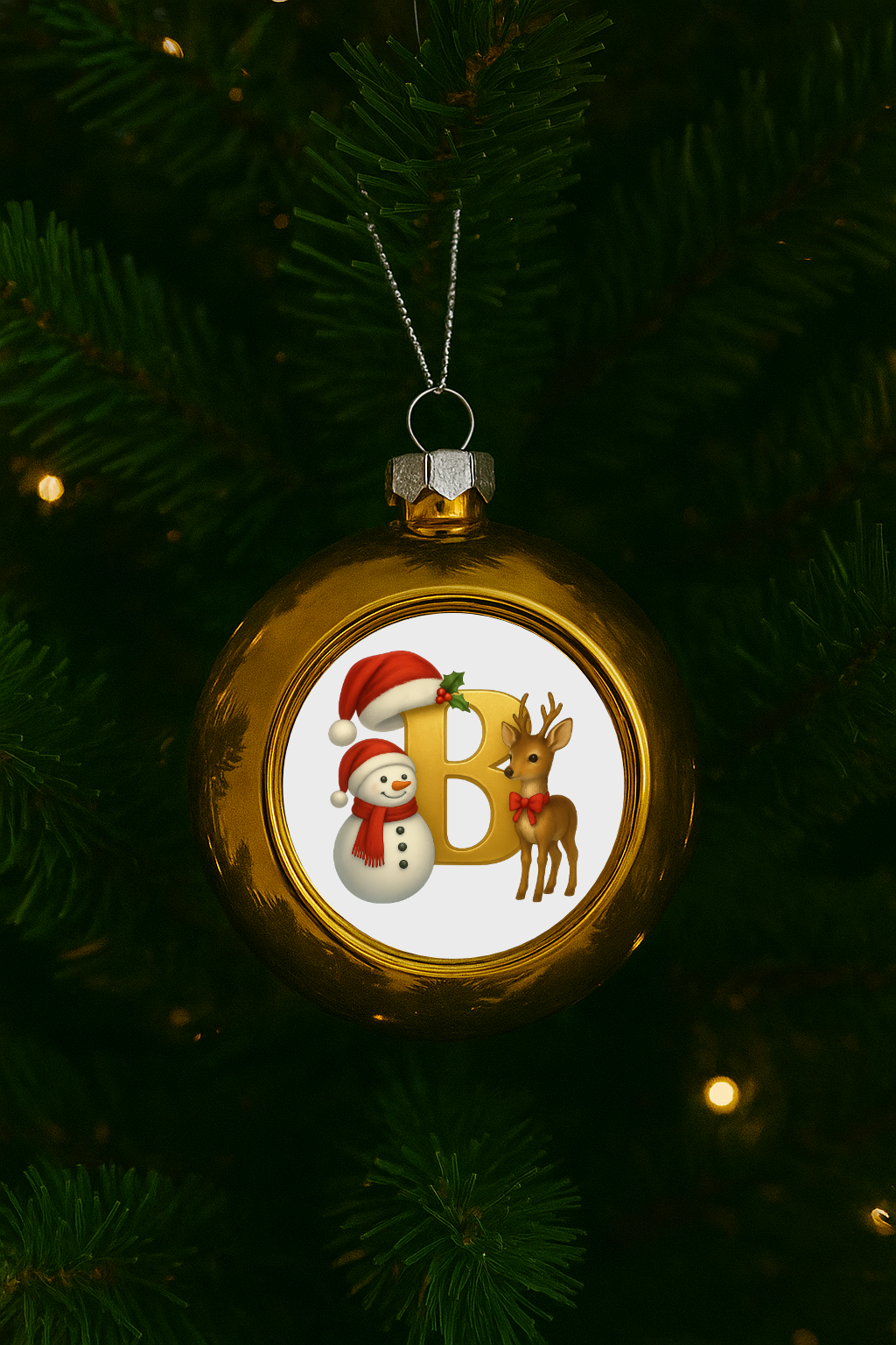 Christmas Selection - Xmas Bauble - Gold