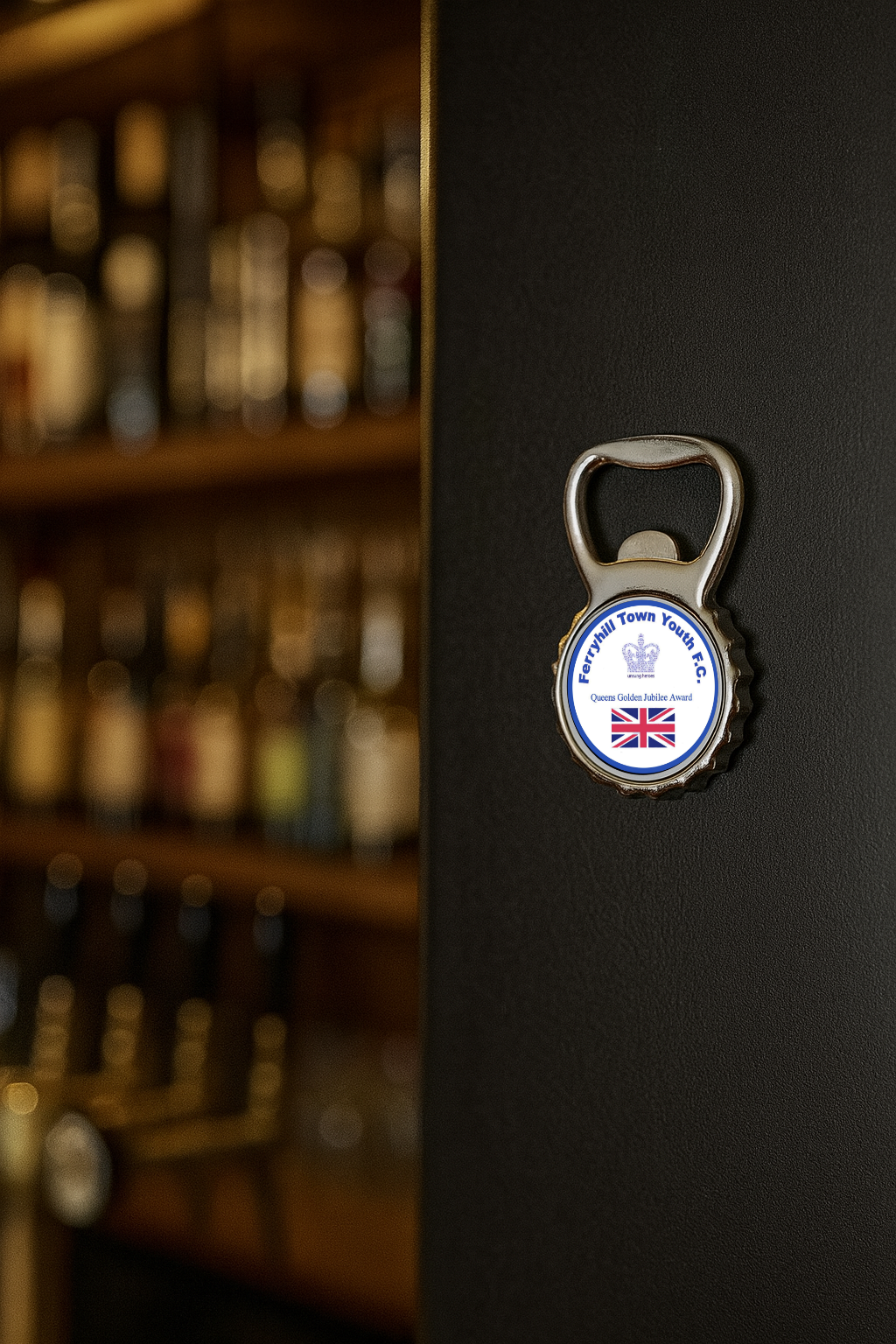 Ferryhill Town Youth FC - Magnetic Fridge Bottle Opener
