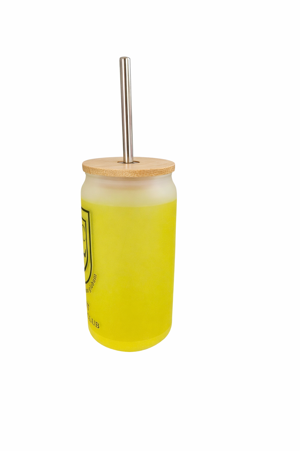 Lavant FC - Bamboo Lid Glass Jar - Yellow