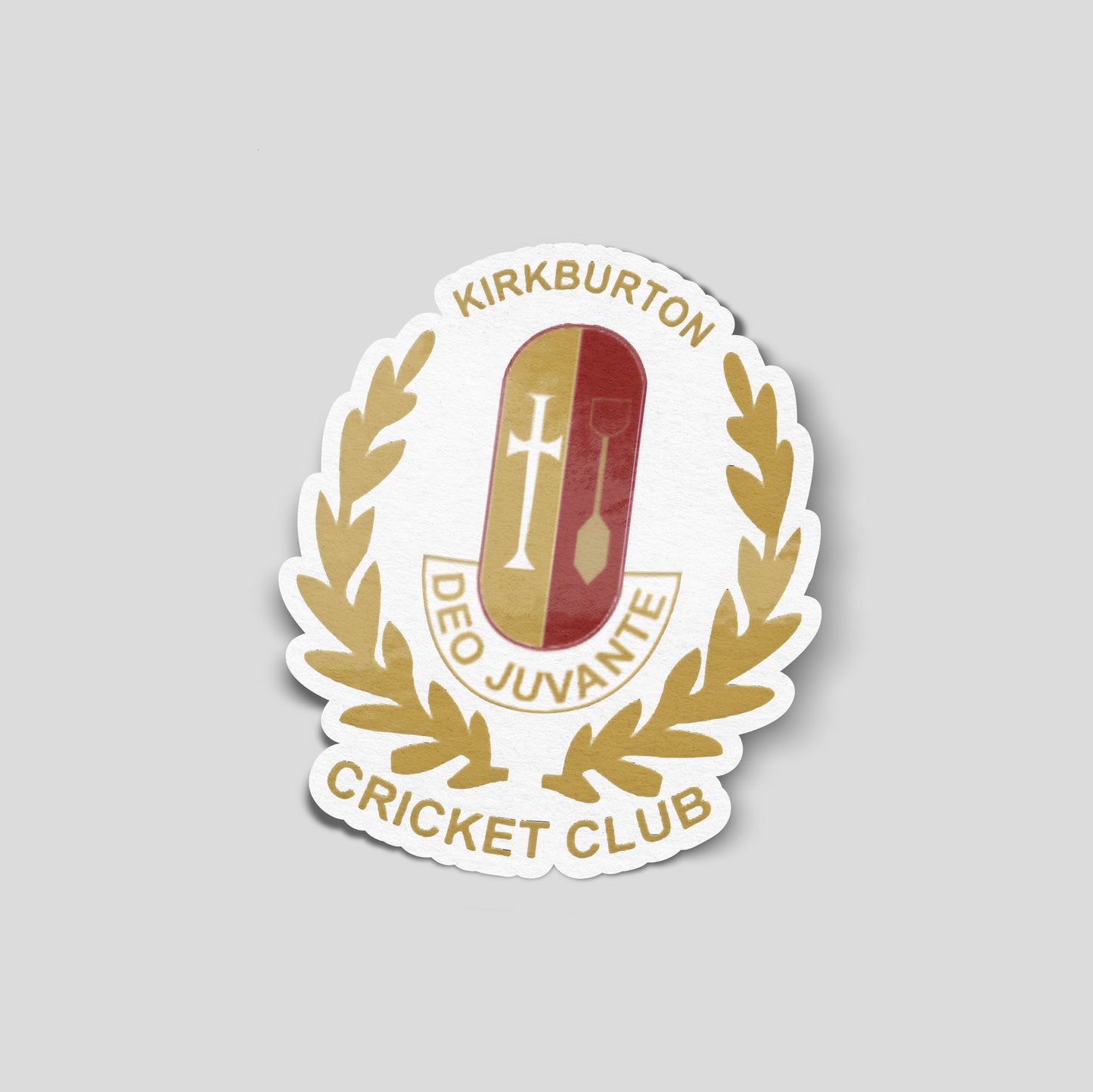 Kirkburton Cricket Club - Vinyl Car Sticker (Pack of 2)