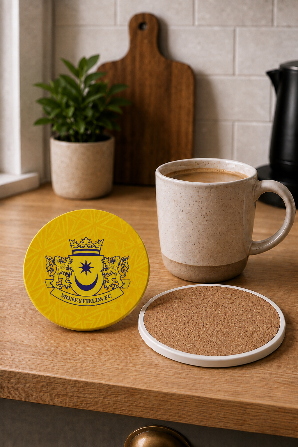 Moneyfields FC - Ceramic Coaster