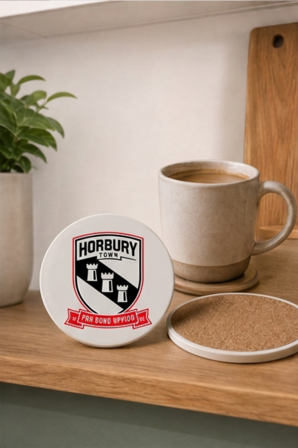 Horbury Town FC - Ceramic Coaster