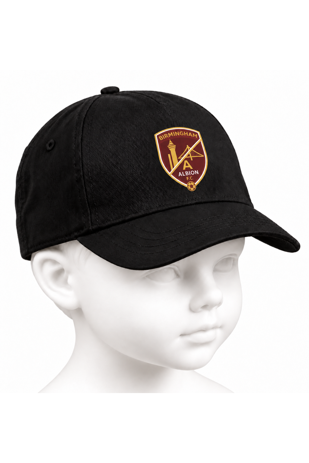 Birmingham Albion FC - Junior Baseball Cap - Black