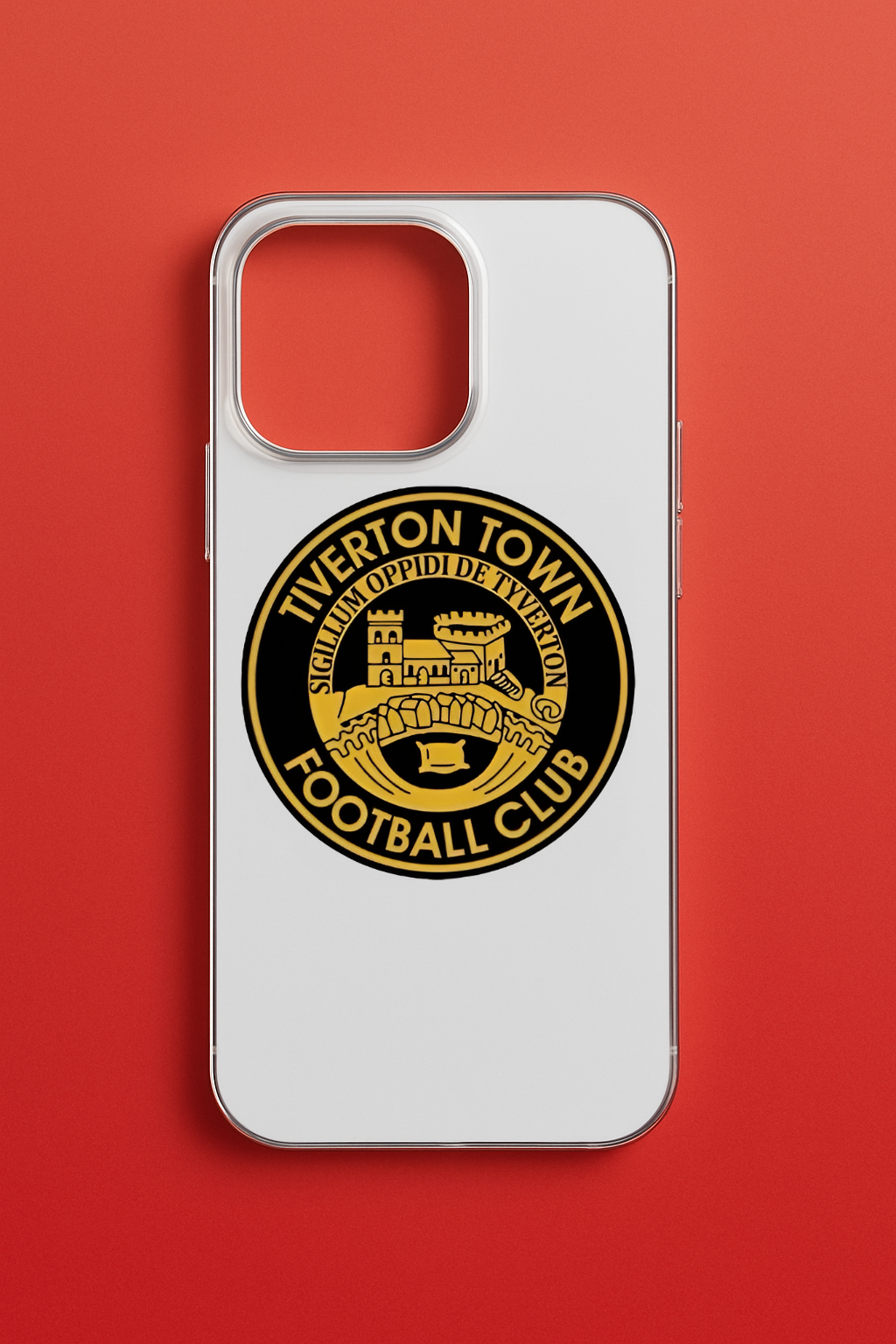 Tiverton Town FC - iPhone 16 Pro Phone Case (Clear)