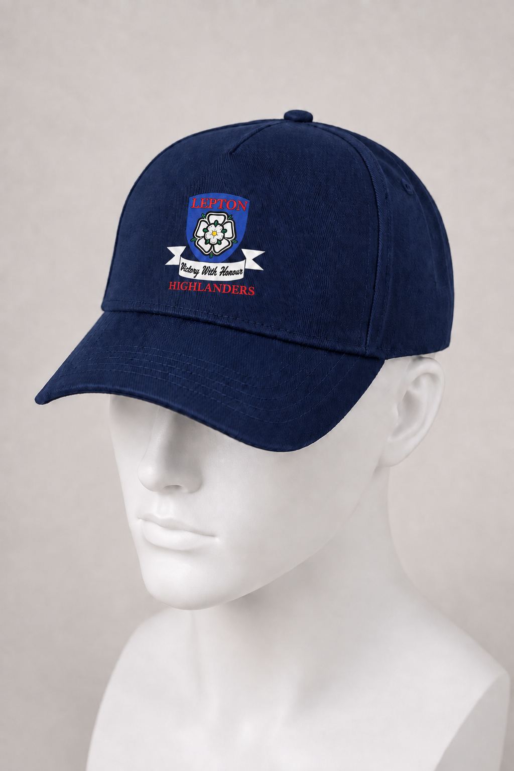 Lepton Highlanders FC, JFC, CC & SC - Baseball Cap - French Navy