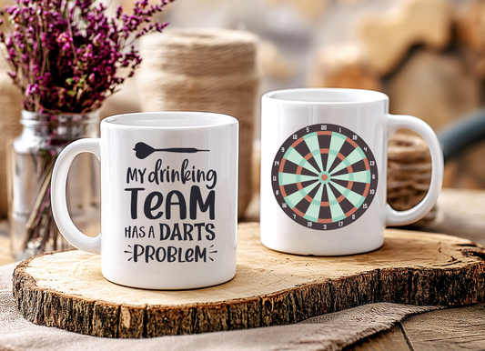 My Drinking Team Has a Darts Problem Mug