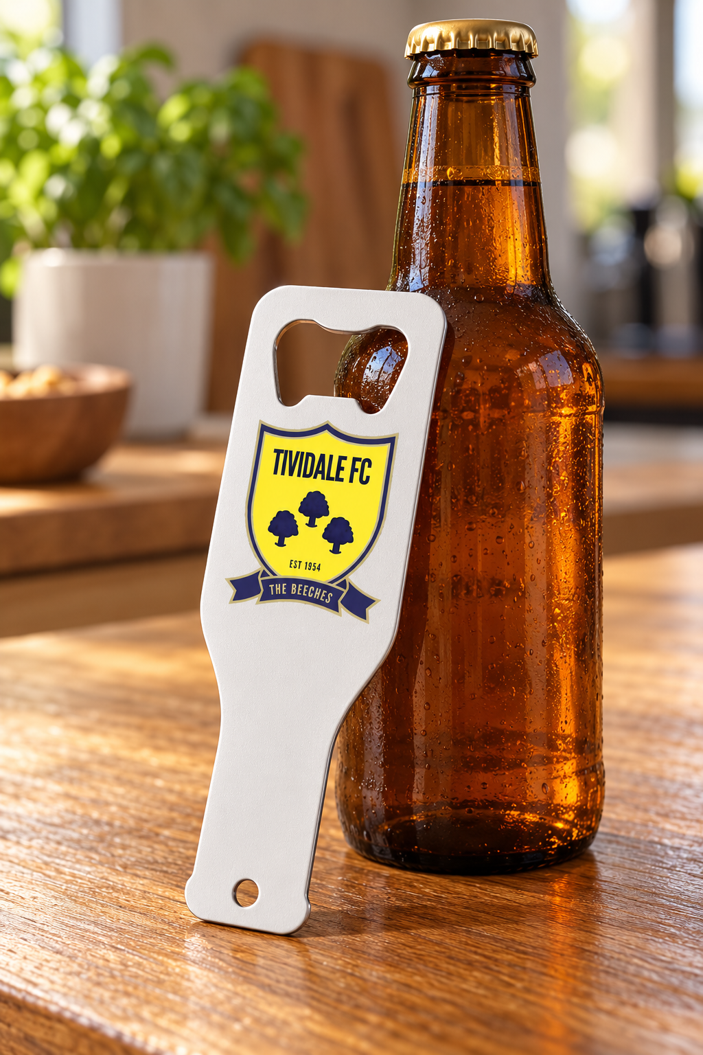 Tividale FC - Bottle Opener - Beer Bottle Shaped