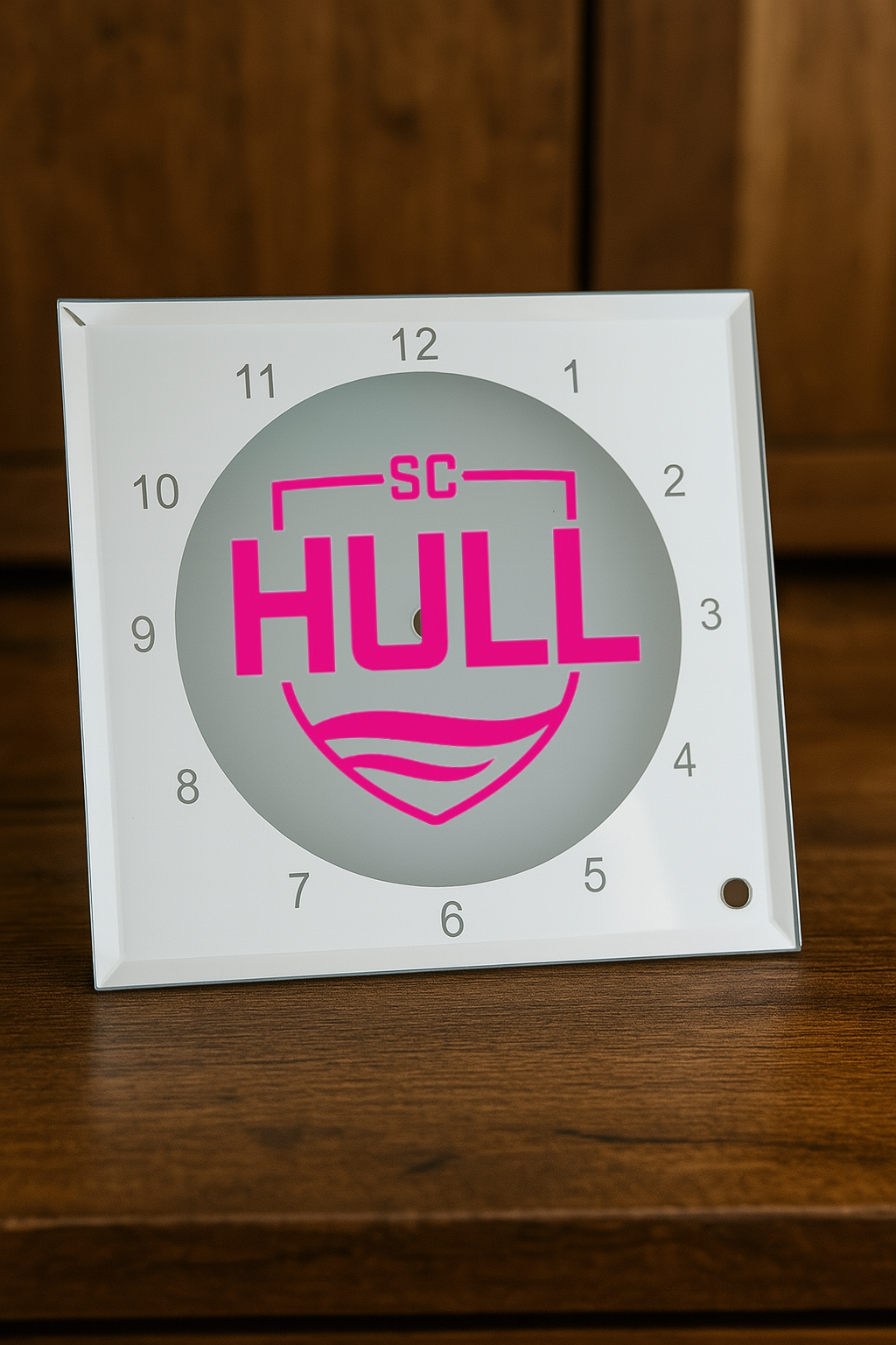 Sporting Club Hull - Glass Clock