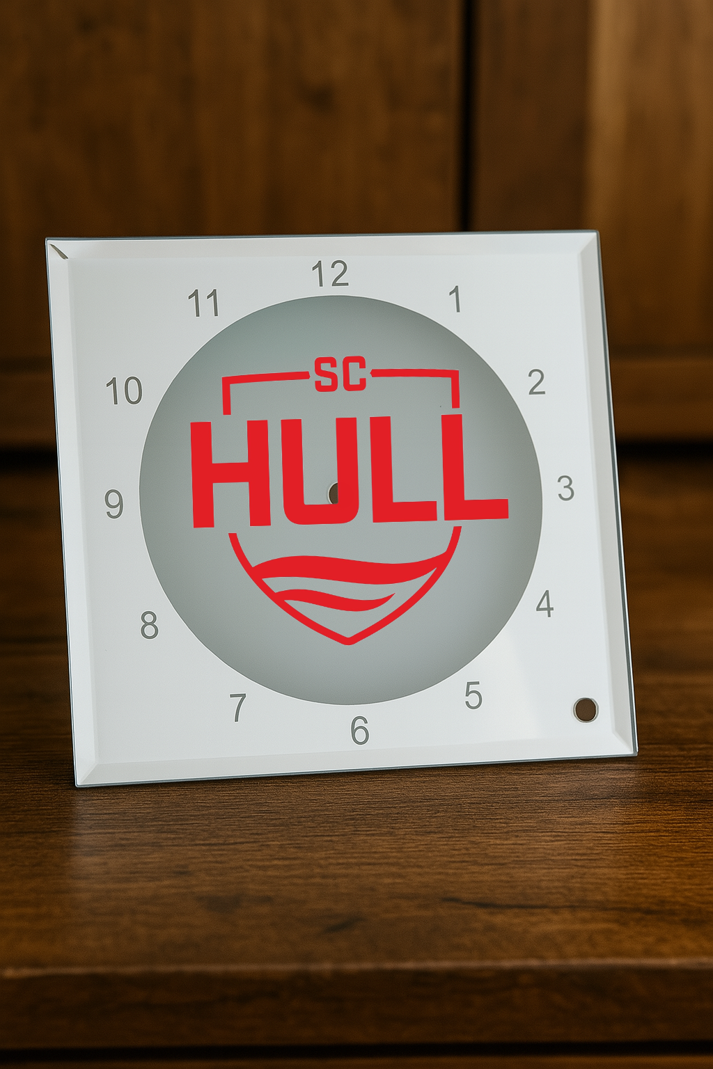 Sporting Club Hull - Glass Clock