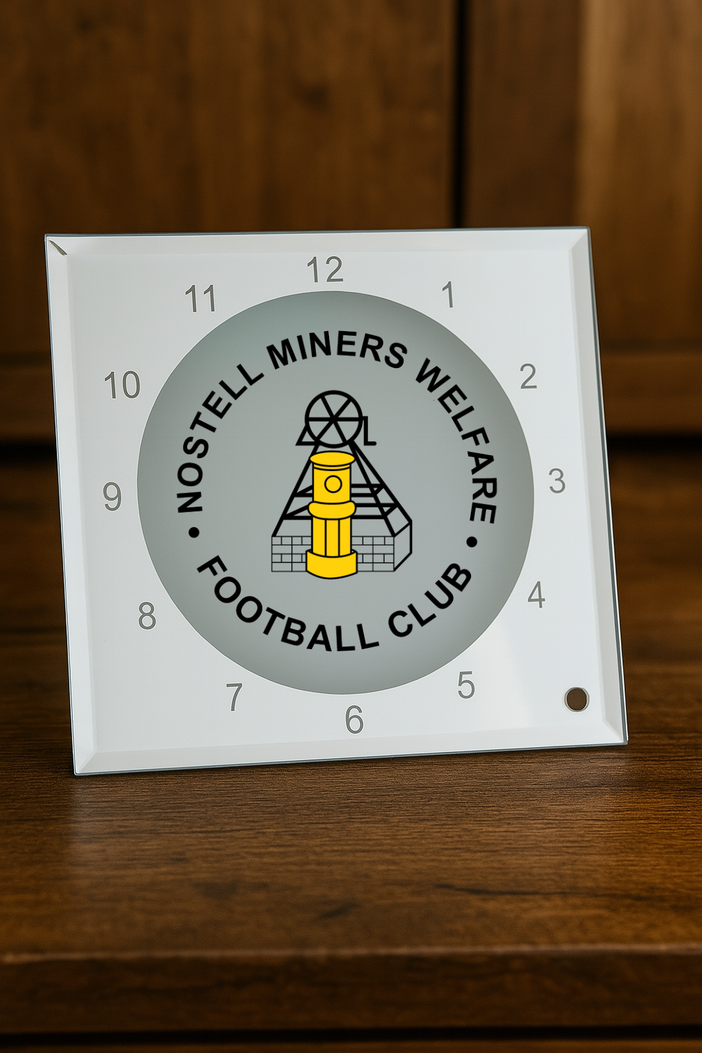 Nostell Miners Welfare FC - Glass Clock