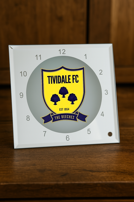Tividale FC - Glass Clock