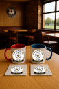 Mug & Coaster Bundle - Horndean FC (Blue & Red)
