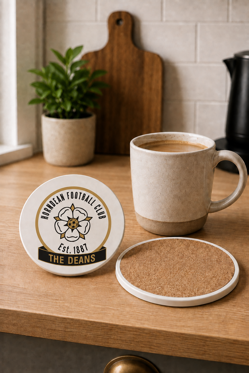 Horndean FC - Ceramic Coaster