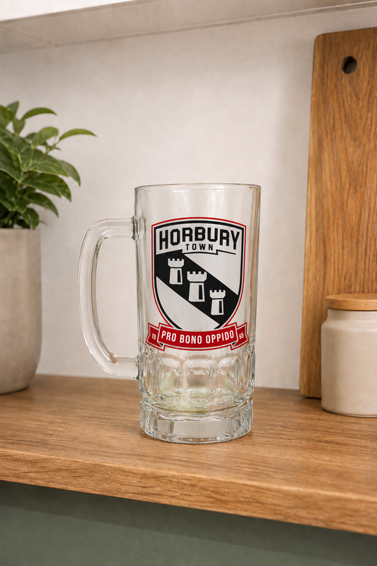 Horbury Town FC - Pint Glass Beer Stein