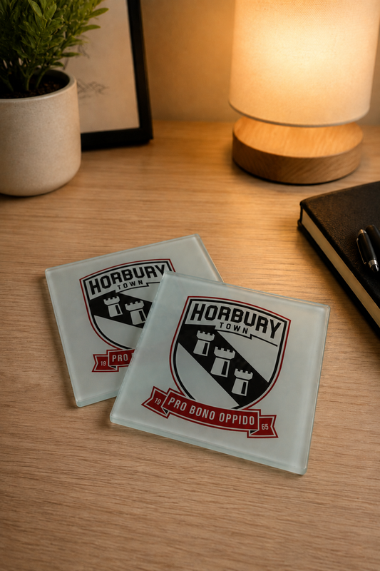 Horbury Town FC - Glass Coasters (4)