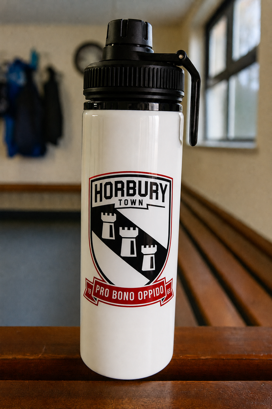 Horbury Town FC - Water Bottle - Black