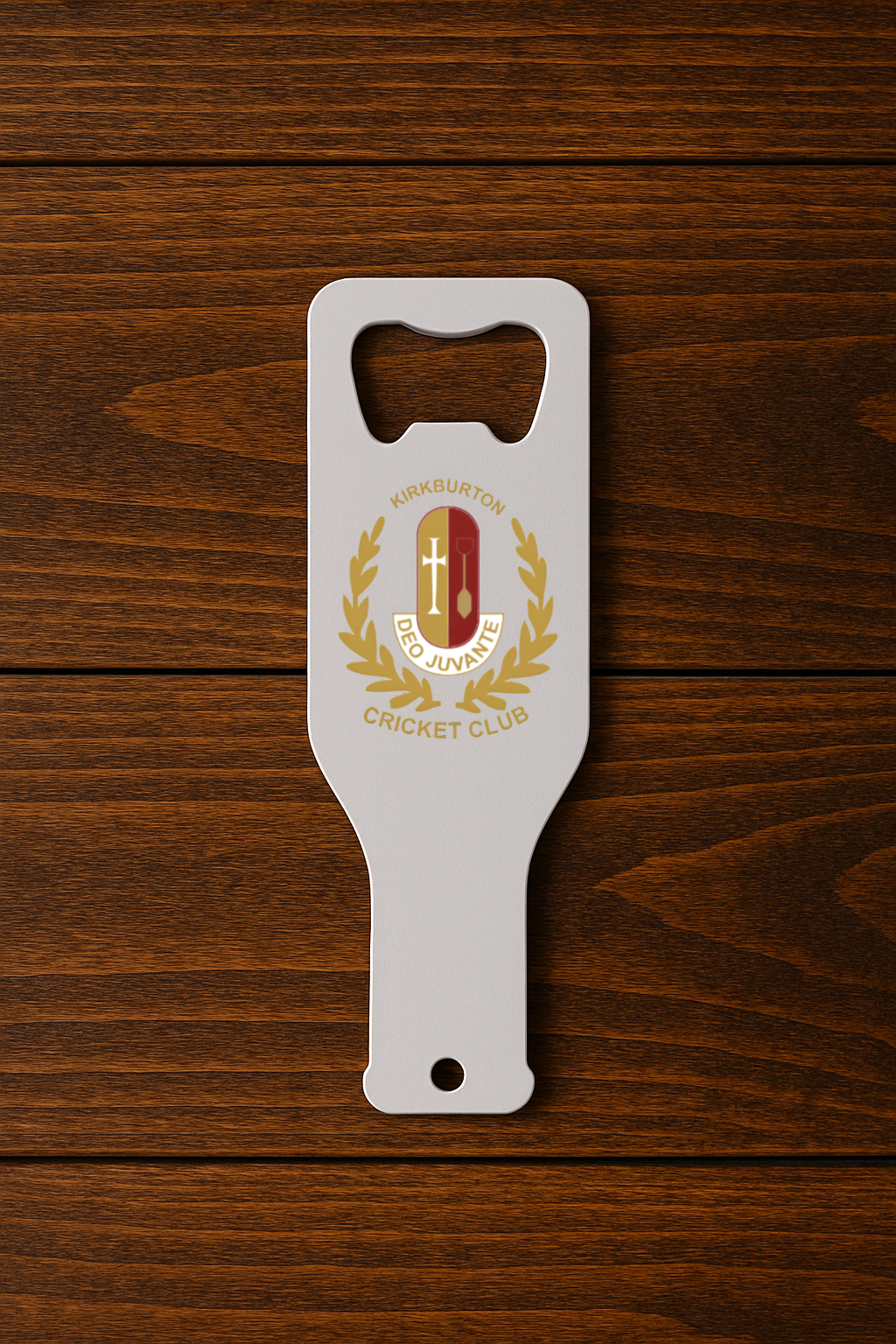 Kirkburton Cricket Club - Bottle Opener - Beer Bottle Shaped