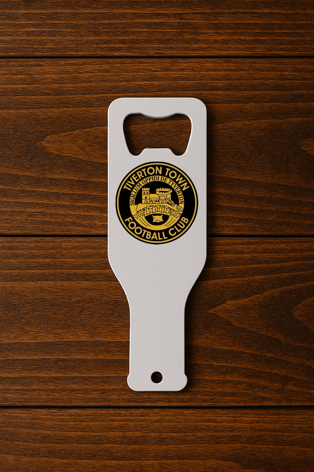 Tiverton Town FC - Bottle Opener - Beer Bottle Shaped