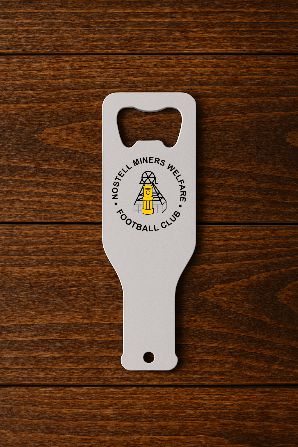 Nostell Miners Welfare FC - Bottle Opener - Beer Bottle Shaped
