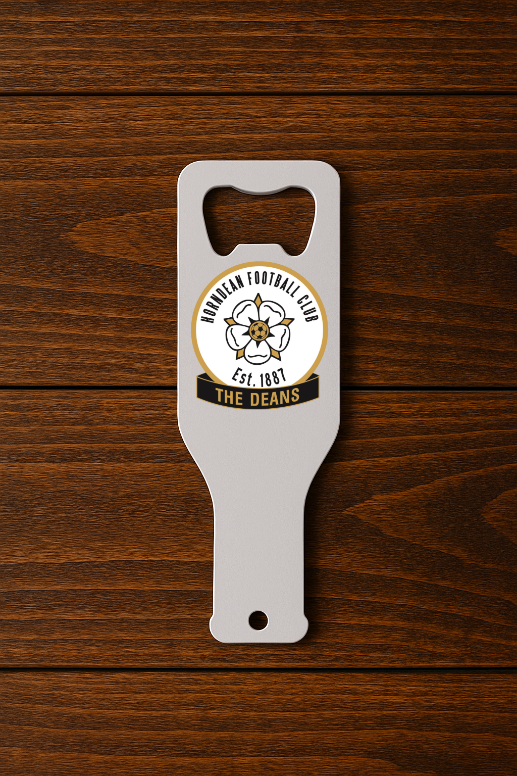 Horndean FC - Bottle Opener - Beer Bottle Shaped