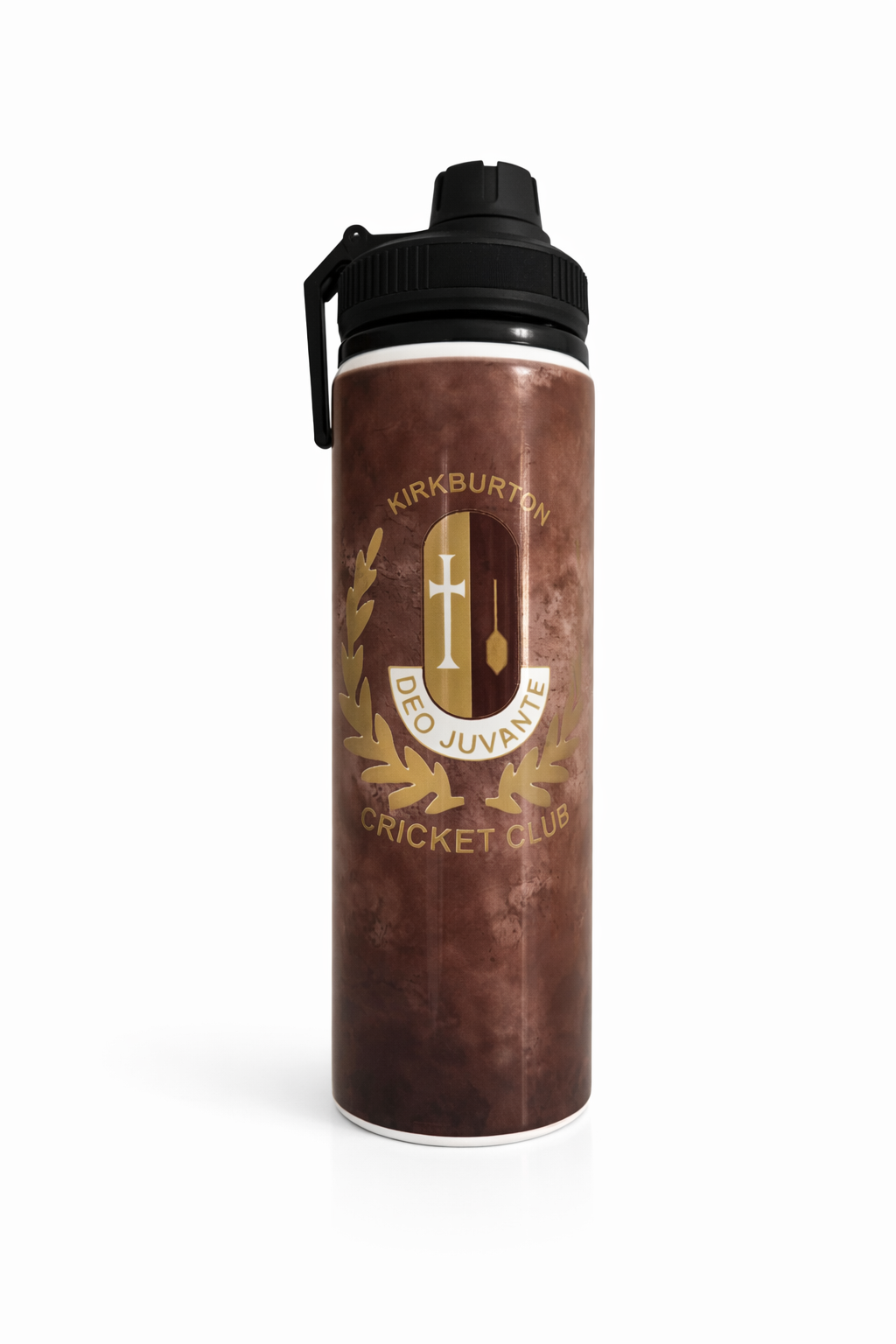 Kirkburton Cricket Club - Water Bottle - Full Design (1)