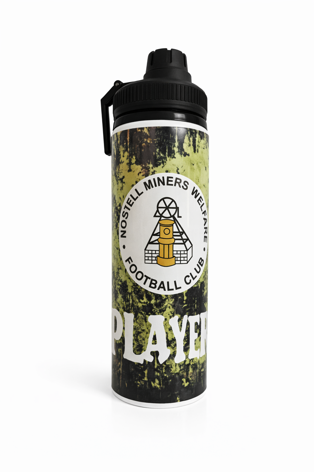 Nostell Miners Welfare FC - Water Bottle - Full Design (1)