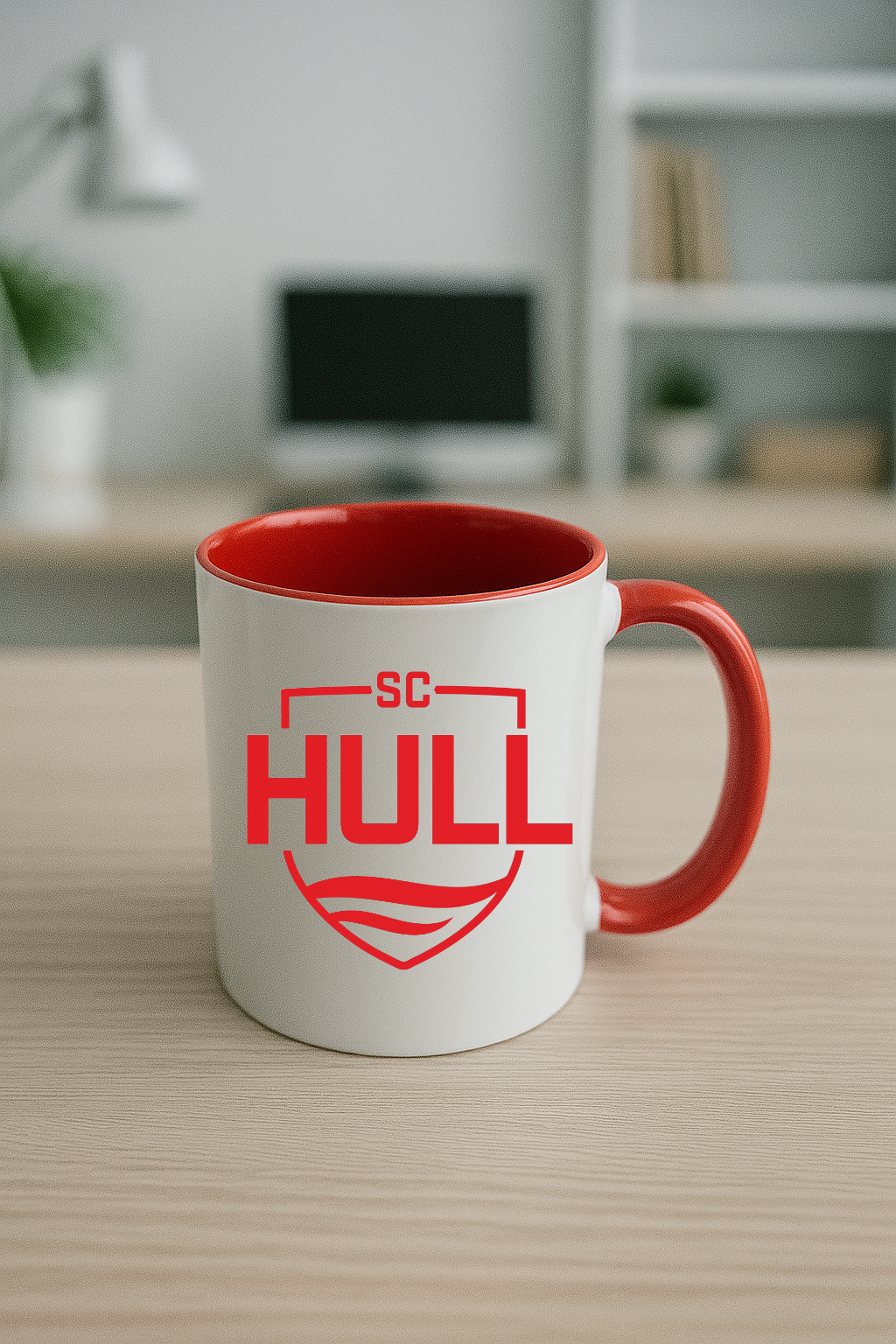 Sporting Club Hull - Red Coloured Mug
