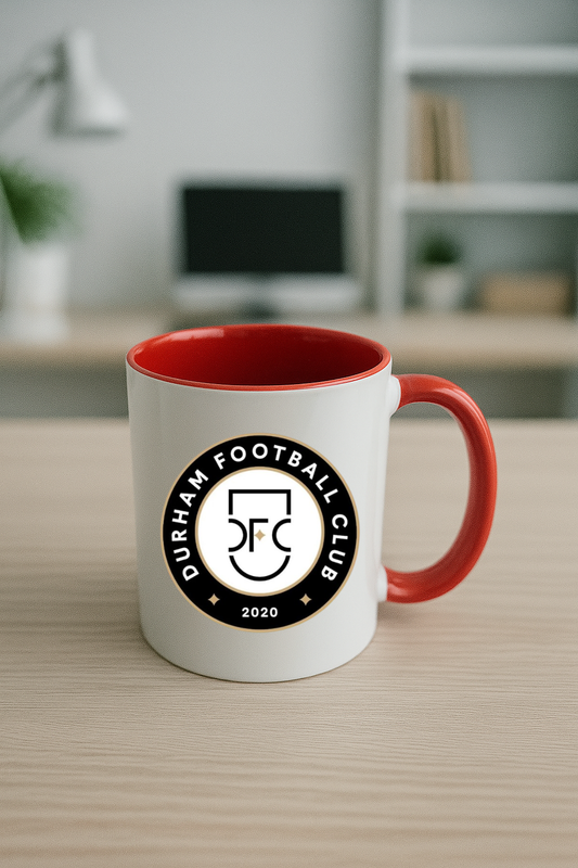 Durham FC - Red Coloured Mug