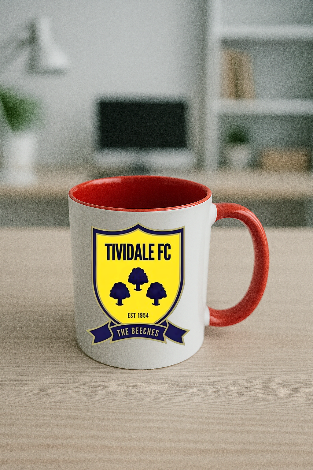 Tividale FC - Red Coloured Mug