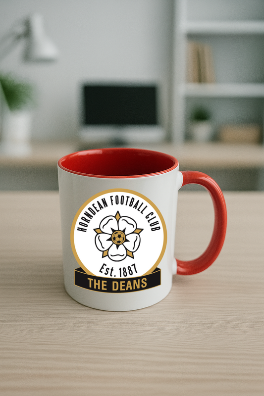 Horndean FC - Red Coloured Mug
