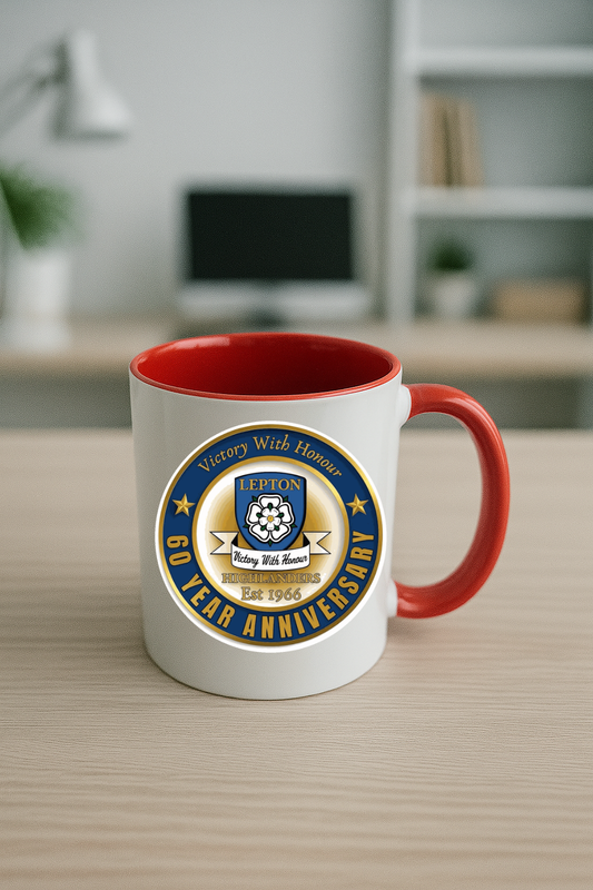 Lepton Highlanders FC, JFC, CC & SC Special Edition - Red Coloured Mug