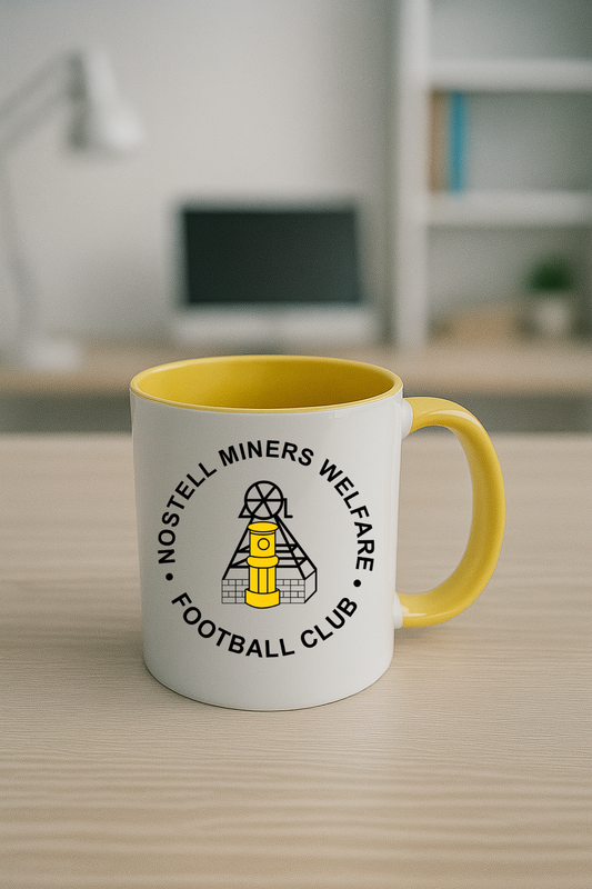 Nostell Miners Welfare FC - Yellow Coloured Mug