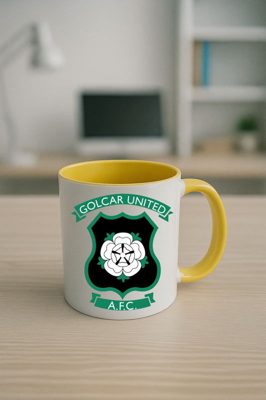 Golcar United FC - Yellow Coloured Mug
