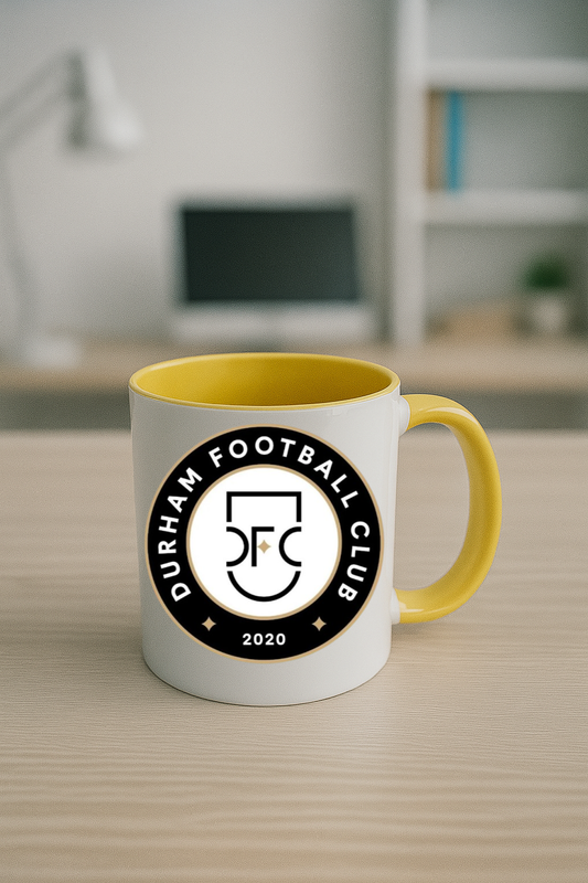 Durham FC - Yellow Coloured Mug