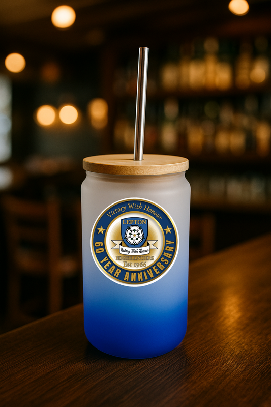 Lepton Highlanders FC, JFC, CC & SC Special Edition - Bamboo Lid Glass Jar